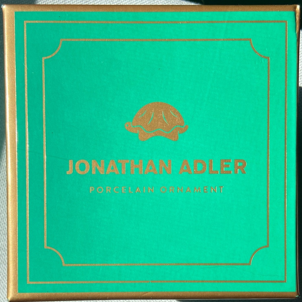 Jonathan Adler Porcelain TORTOISE 🐢 Ornament